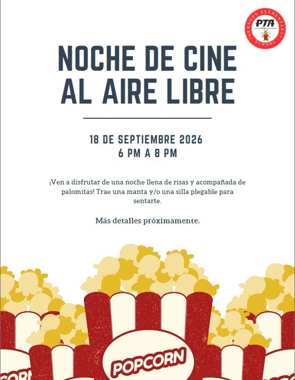 PTA Movie Night - Spanish