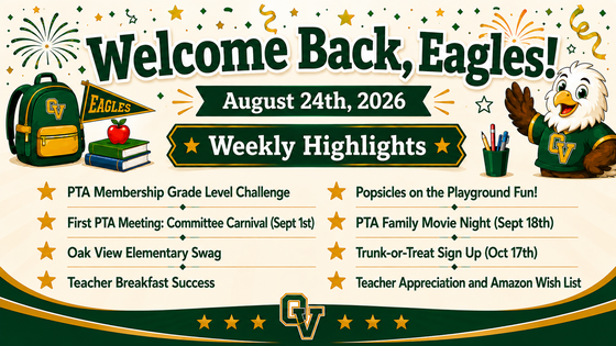 Weekly Highlights Aug 24