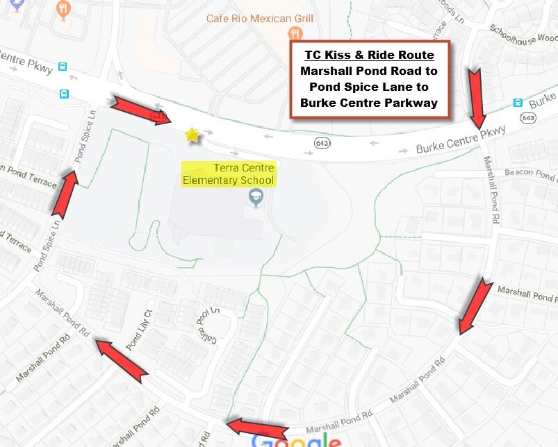 Kiss & Ride Map