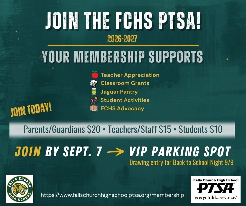 FCHS Membership Drive 9-7-26