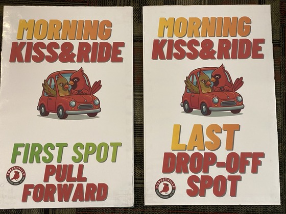 Image of Kiss and Ride Signs