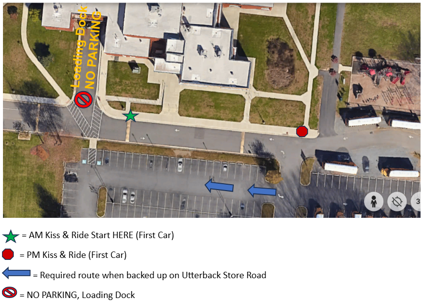 Image of Kiss and Ride Parking Lot