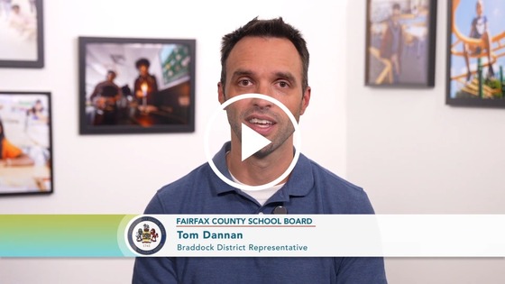 Tom Dannan Back to School Message with Youtube Play button