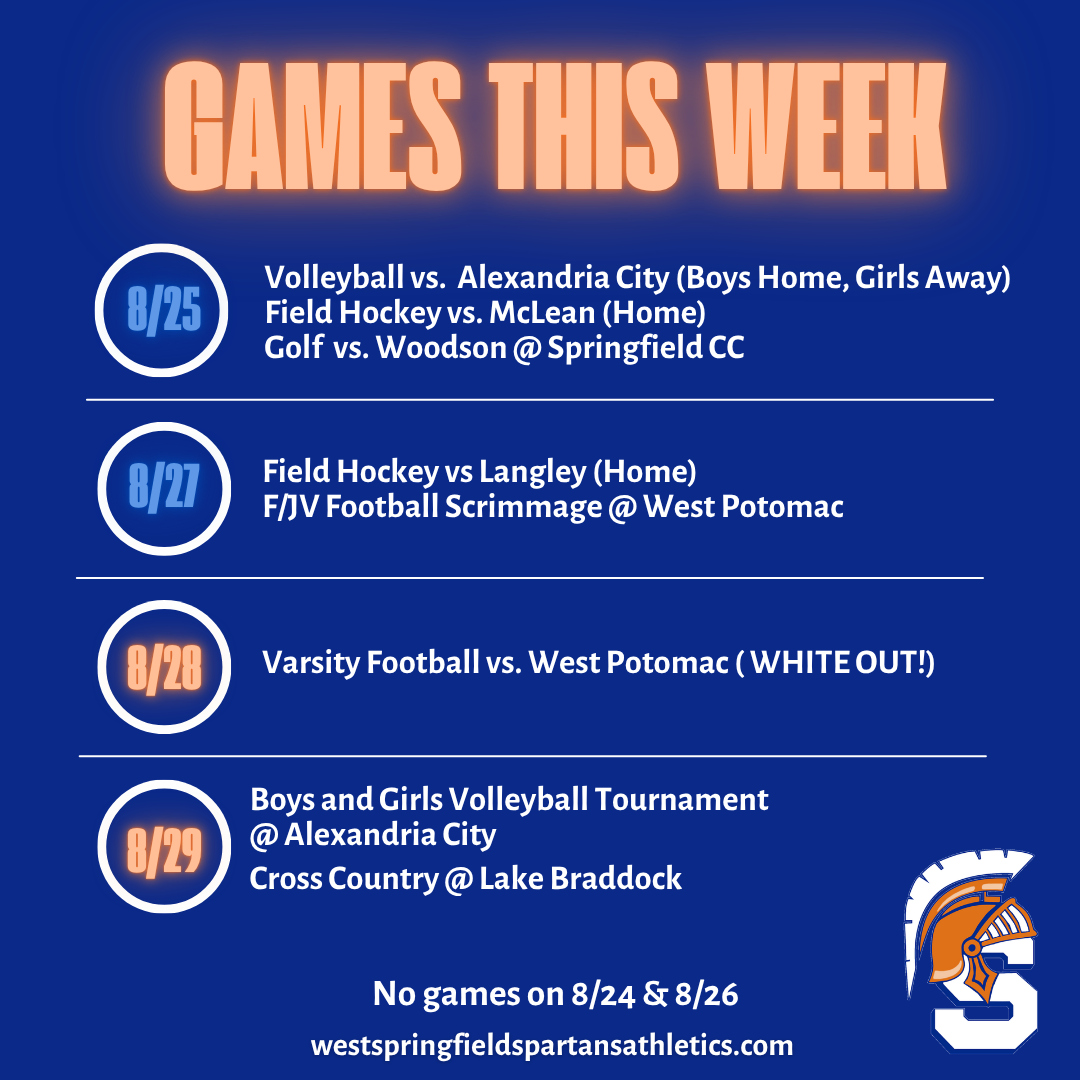 Flyer for Activities This Week