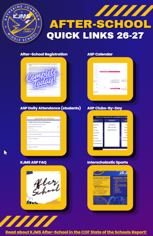 KJMS After-School Quick Links