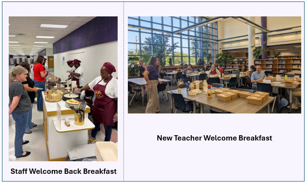 Staff and New Staff Breakfast