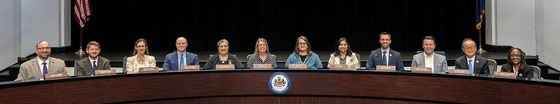 Photo of all 12 FCPS school board members.