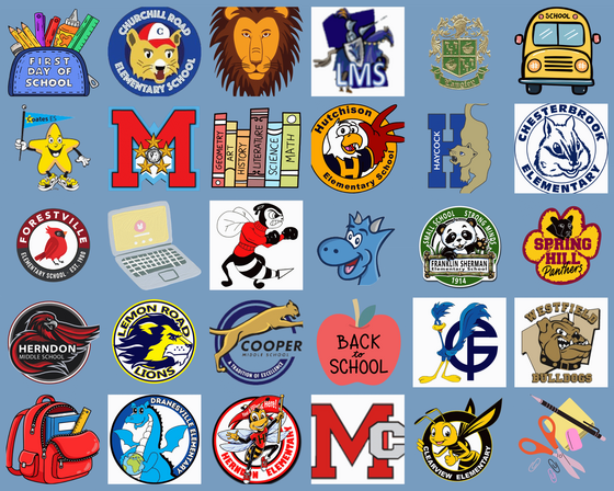 Dranesville District Schools Mascots