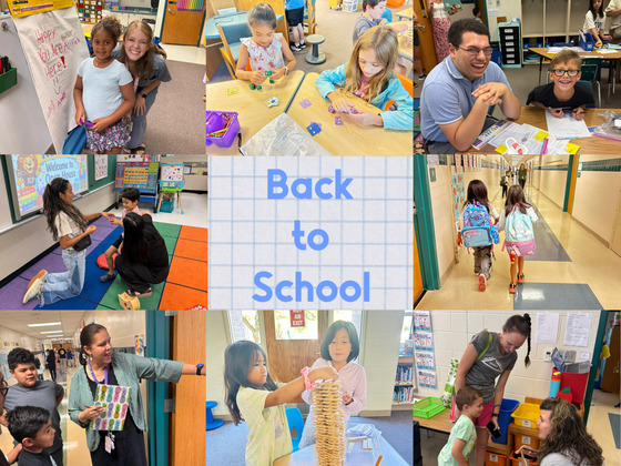 Kings Park Teachers meeting students and families during the first days of school