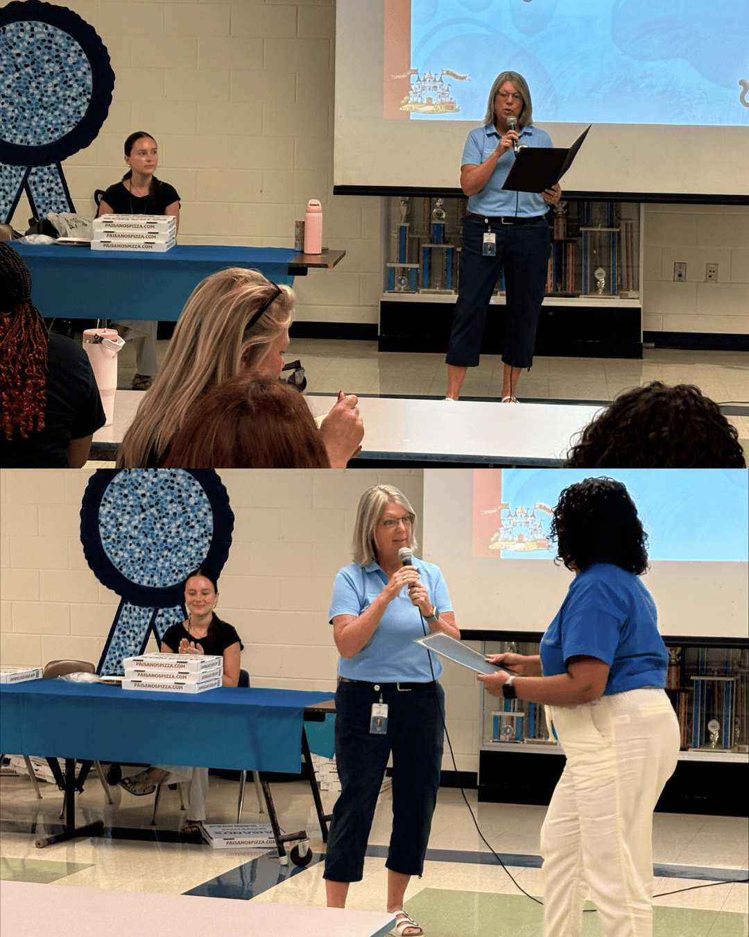 Kimberly Roman 2026 Outstanding School-Based Operational Employee Reception