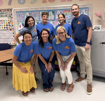 The 4th Grade Team is ready to go!