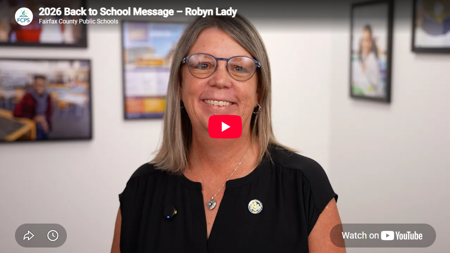 Robyn's 2026 Back to School Message