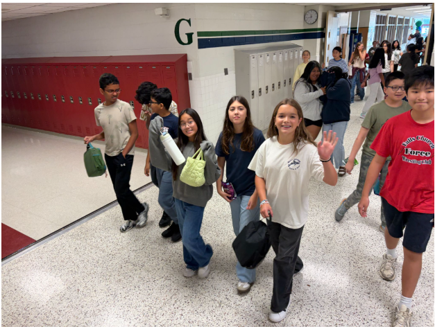 Kilmer Students Forth Day of School