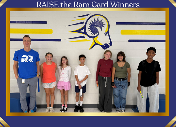 August 28 Raise the Ram card winners