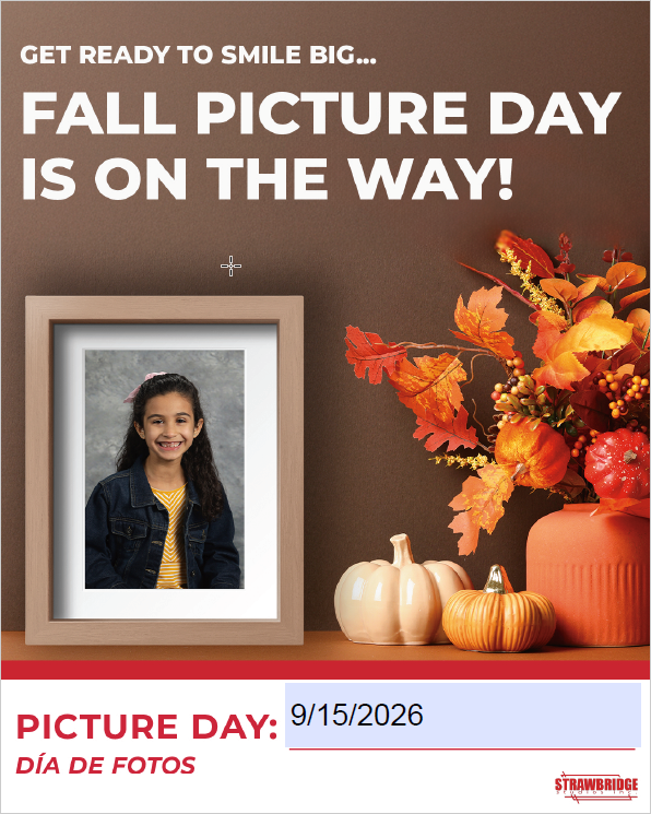 HVES Picture Day September 15th