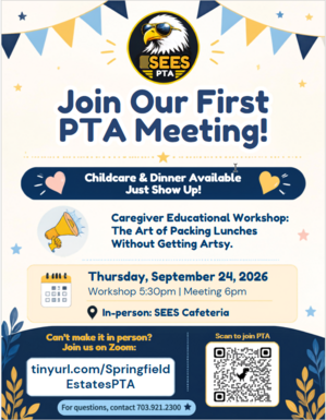 First PTA meeting 