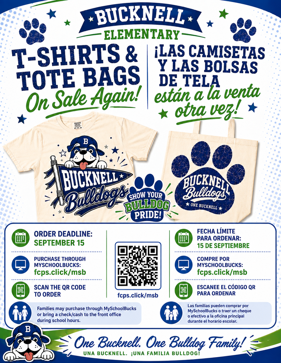 Spirit Wear Flyer