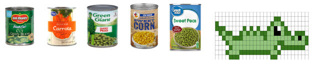 Pixel Art Food Drive