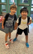Two Boys Smiling