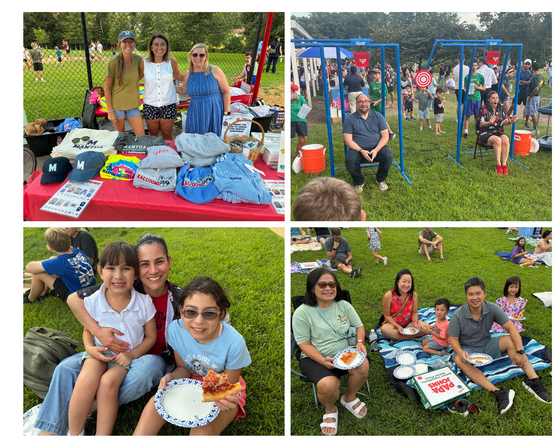 images of PTA Ice cream social event