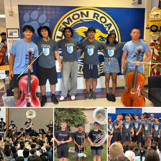 Marshall High School Music Visit