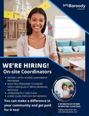 Baroody hiring flyer 2026