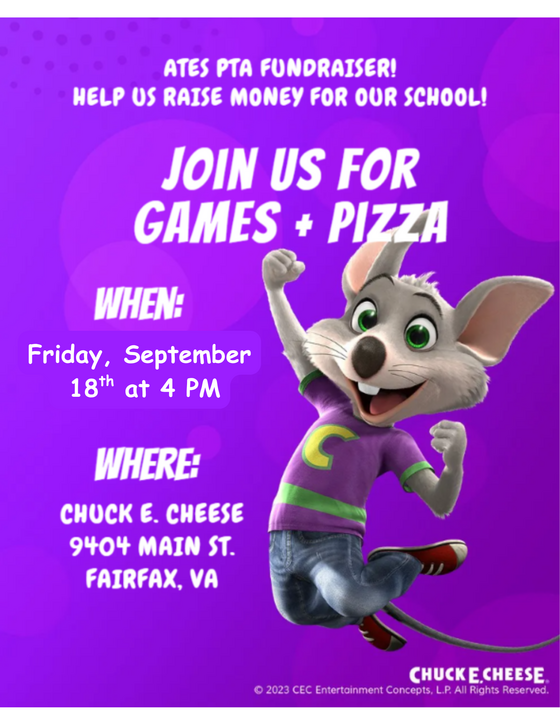 ATES PTA Fundraiser!