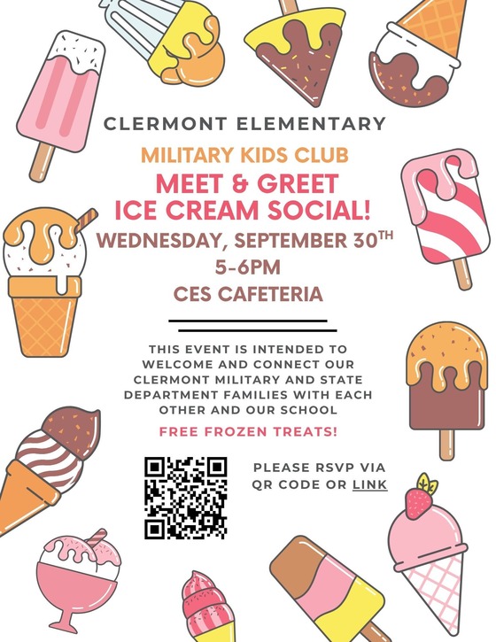 ice cream flyer