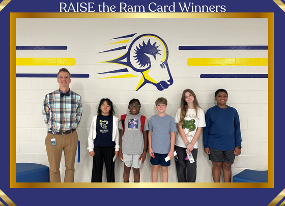Raise the Ram card winners for September 3