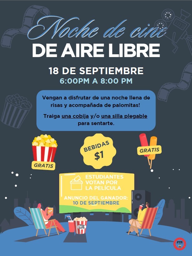 PTA Movie Night Spanish