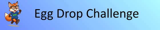 Egg Drop Challenge Banner