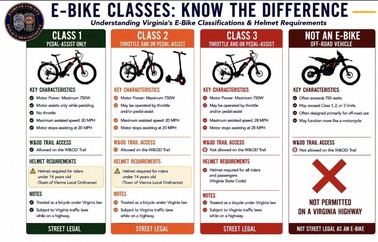 e-bike class information
