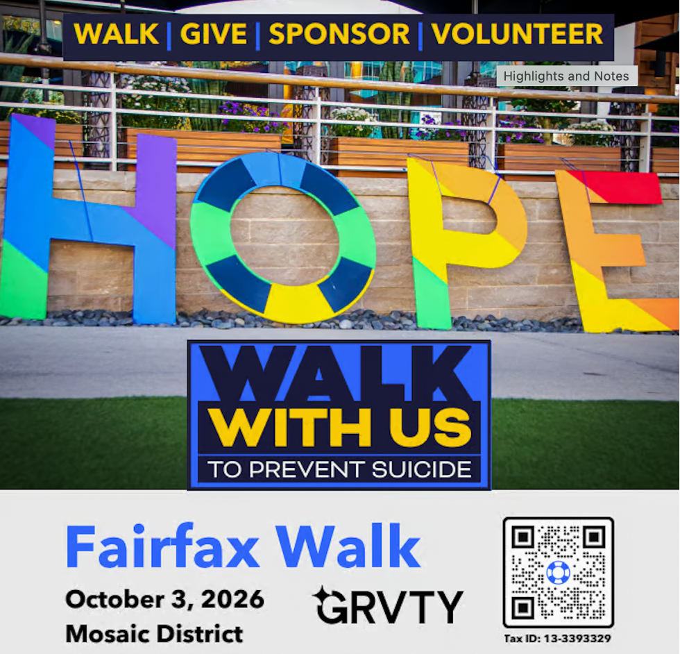 Fairfax Out of the Darkness Walk