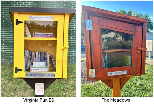 Little Free Library at Virginia Run and The Meadows