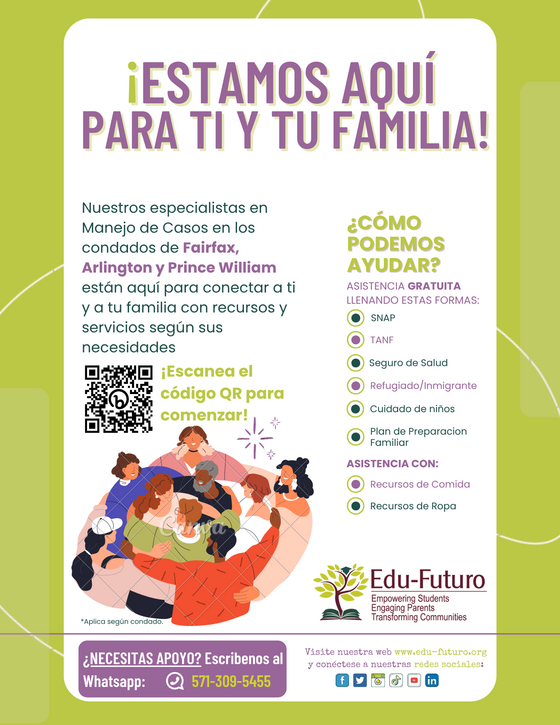 Case management services EduFuturo Spanish