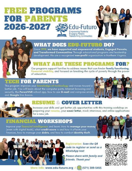 Edufuturo Workforce Services Flyer