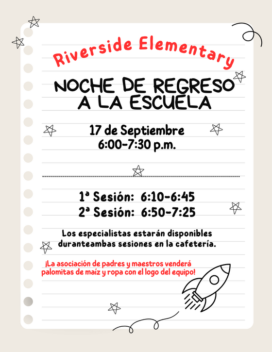 Back to School Night Spanish