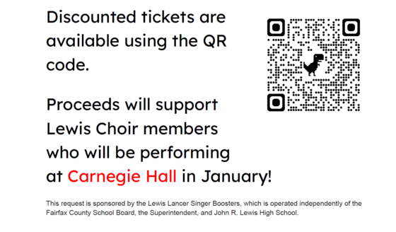 Lewis HS Fundraiser 2