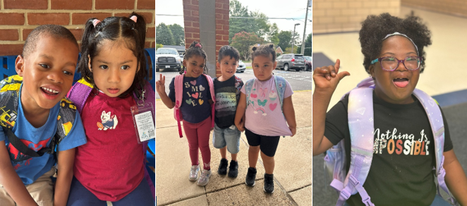 Students enjoying the new school year