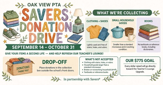 Savers Donation Drive