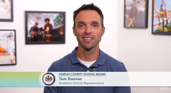 Tom Dannan image from back to school video