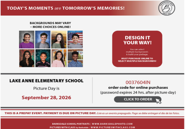 Picture Day Flyer