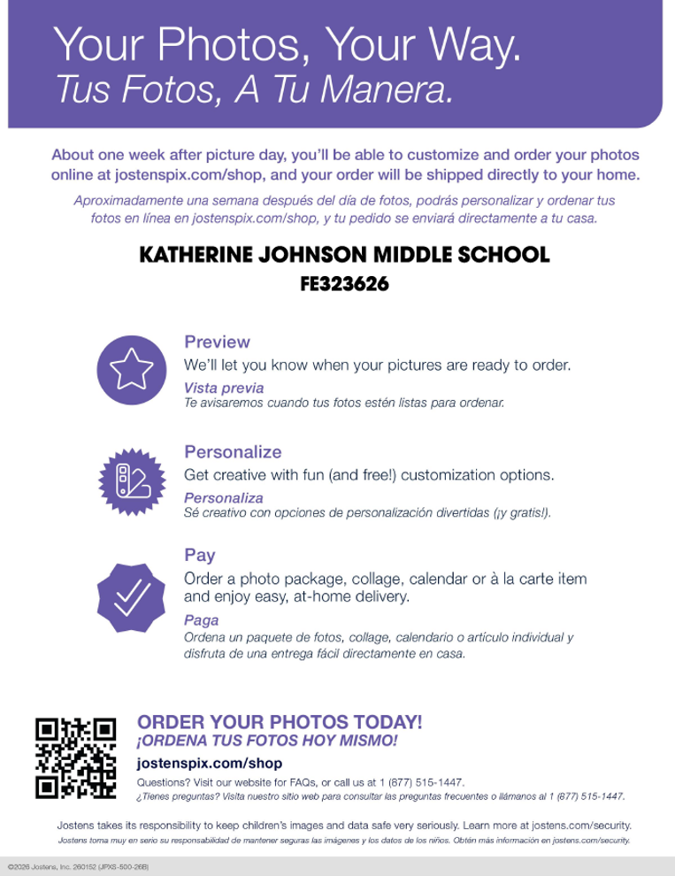 Josten Picture Ordering Details