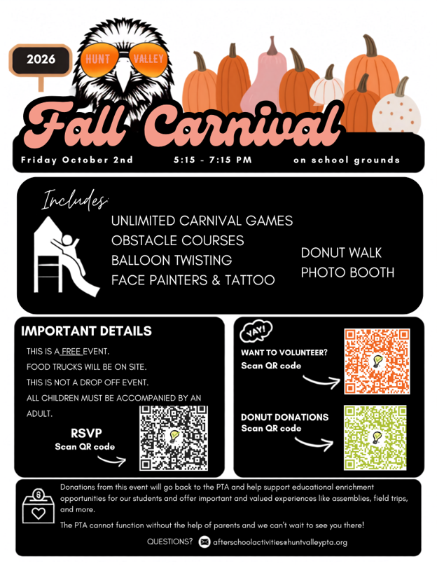 fall carnival flier