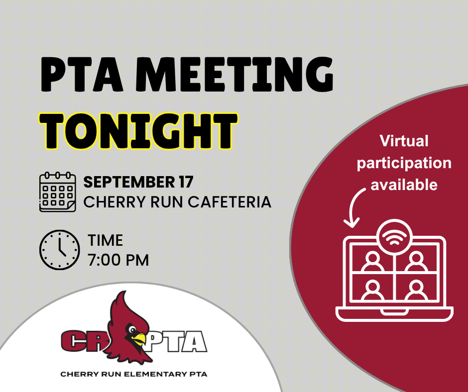 PTA Meeting Reminder