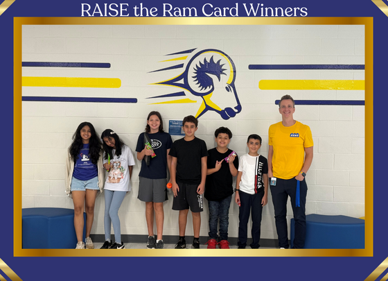 Raise the Ram card winners for September 18