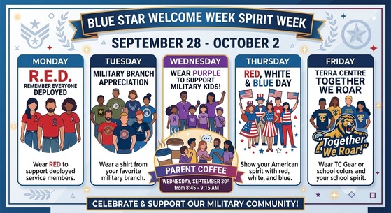 Blue Star Week Activities