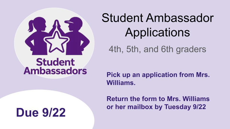 Student Ambassadors