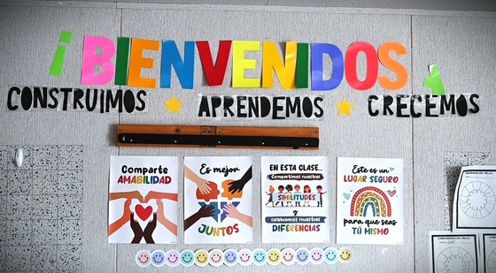 Welcome in Spanish
