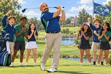 Dr. K Golfing